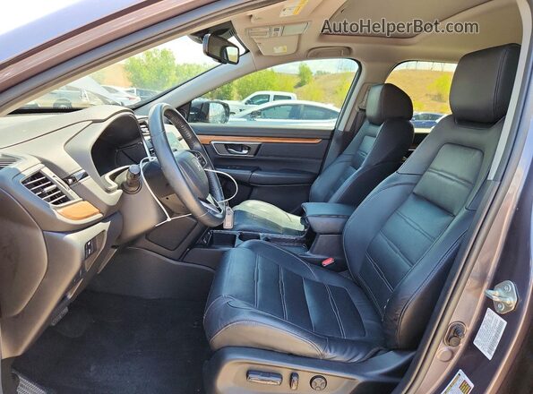 7FARW2H8XLE019290 2020 HONDA CR-V Gray Vista interior delantera