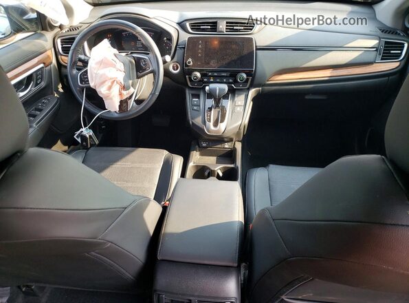 7FARW2H8XNE023603 2022 HONDA CR-V Gray Вид панелі приладів