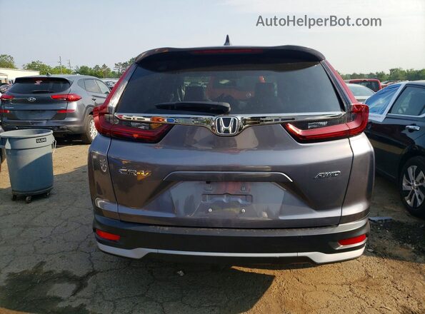 7FARW2H8XNE023603 2022 HONDA CR-V Gray Вид ззаду