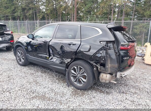 7FARW2H8XNE026985 2022 HONDA CR-V Black უკანა მარცხენა