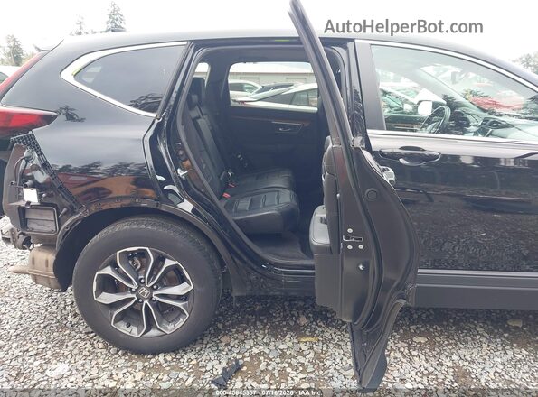 7FARW2H8XNE026985 2022 HONDA CR-V Black VIN კოდის სტიკერის ხედი