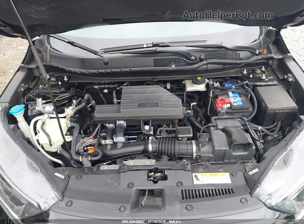 7FARW2H8XNE026985 2022 HONDA CR-V Black უკანა ხედი