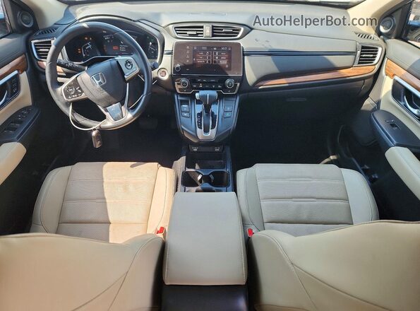 7FARW2H8XNE044578 2022 HONDA CR-V White Widok deski rozdzielczej