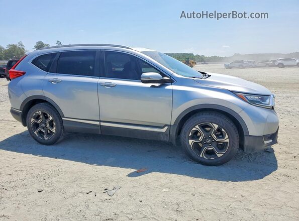 7FARW2H90JE051560 2018 HONDA CR-V Silver Delantero derecho