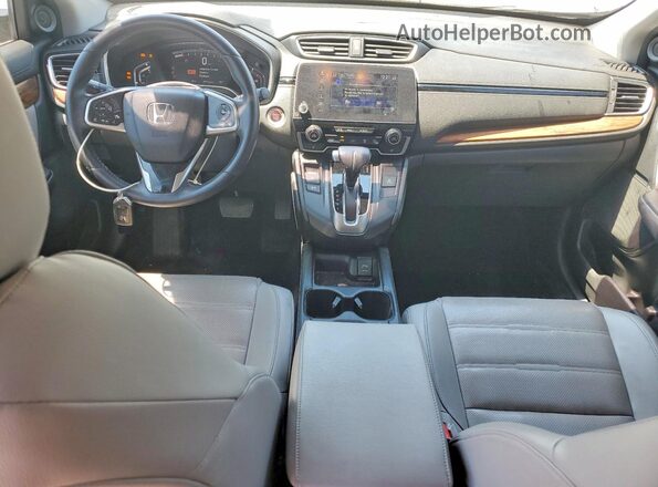 7FARW2H90JE051560 2018 HONDA CR-V Silver Vista del salpicadero