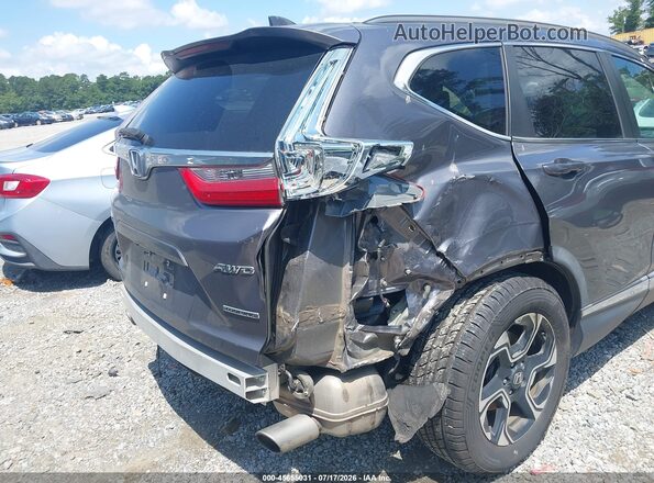 7FARW2H90KE004806 2019 HONDA CR-V Gray Widok z przodu