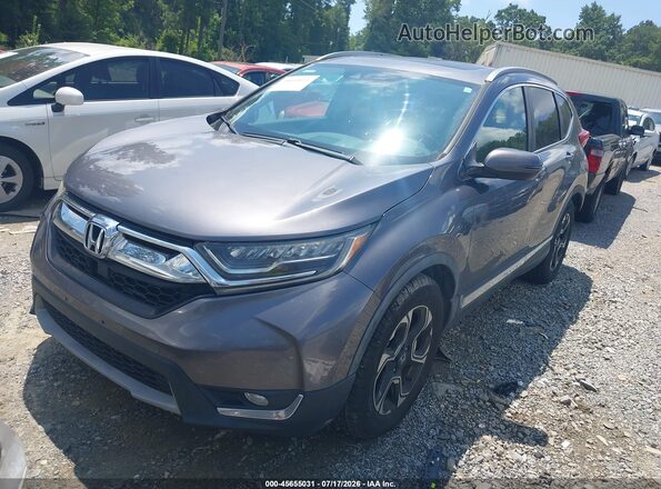 7FARW2H90KE004806 2019 HONDA CR-V Gray Przód lewy