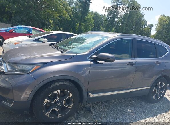 7FARW2H90KE004806 2019 HONDA CR-V Gray Widok wnętrza 360 stopni