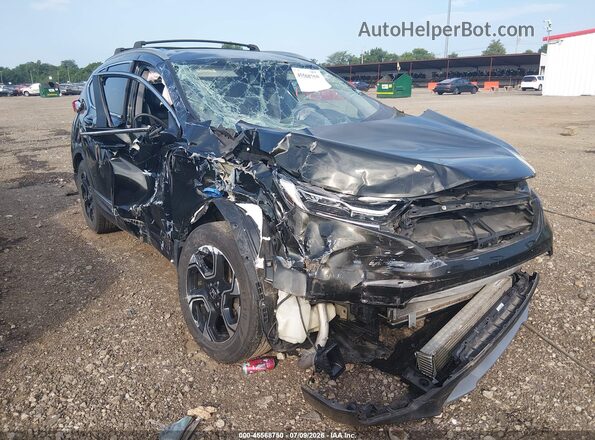 7FARW2H91JE002111 2018 HONDA CR-V Black წინა ხედი