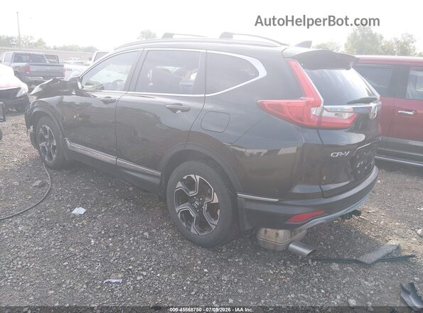 7FARW2H91JE002111 2018 HONDA CR-V Black უკანა მარცხენა