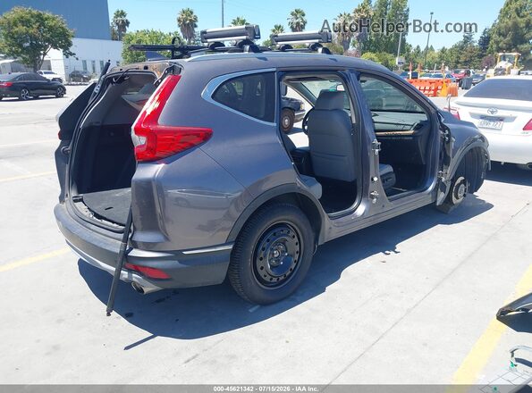7FARW2H91JE097561 2018 HONDA CR-V Gray Rear right