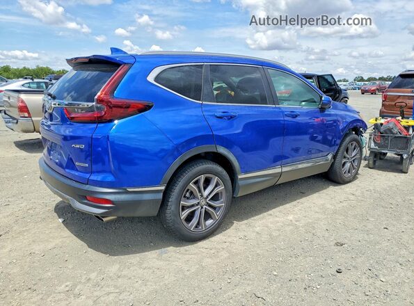 7FARW2H91LE012463 2020 HONDA CR-V Blue Trasero derecho