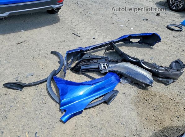 7FARW2H91LE012463 2020 HONDA CR-V Blue Vista de la etiqueta del VIN