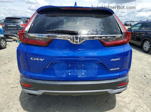 7FARW2H91LE012463 2020 HONDA CR-V Blue Vista trasera