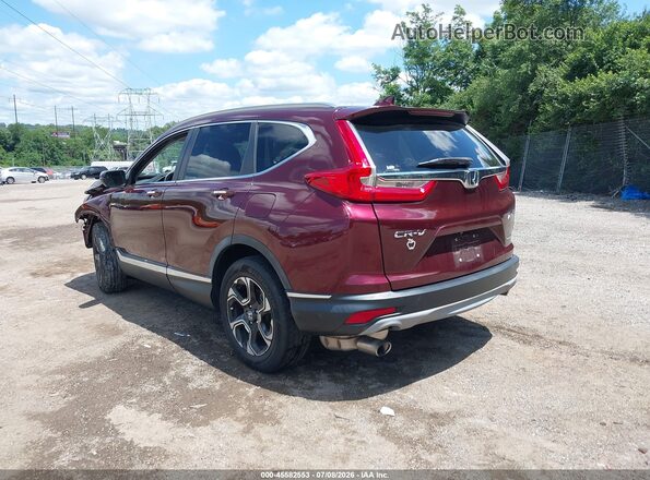 7FARW2H92JE029303 2018 HONDA CR-V Бордовый Задняя левая четверть