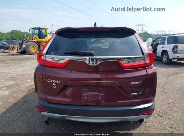 7FARW2H92JE029303 2018 HONDA CR-V Бордовый 