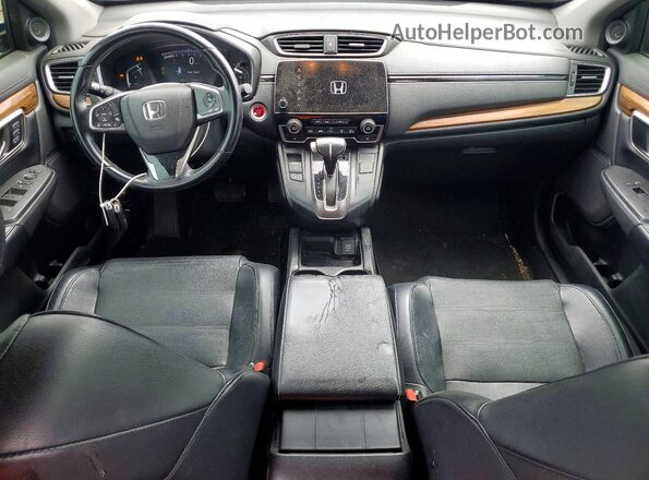 7FARW2H92JE067985 2018 HONDA CR-V Black წინა პანელის ხედი
