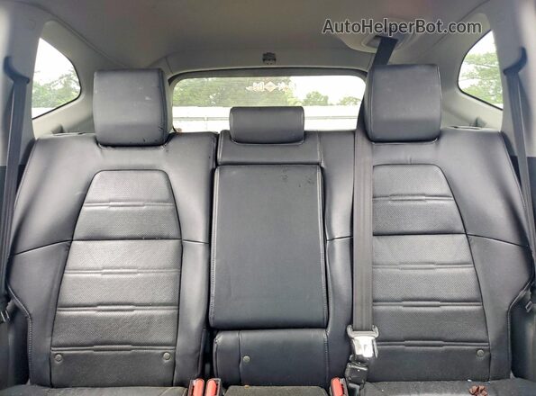 7FARW2H92JE067985 2018 HONDA CR-V Black უკანა სავარძლების ხედი