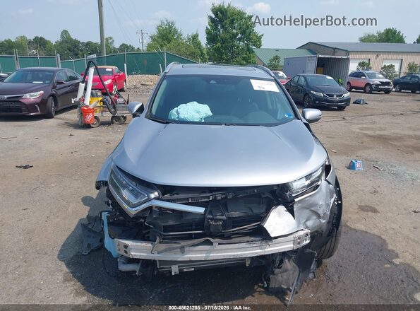 7FARW2H93KE011295 2019 HONDA CR-V Silver Սարքավորումների վահանակի տեսք