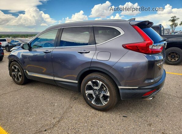 7FARW2H93KE014956 2019 HONDA CR-V Серый Задняя левая четверть
