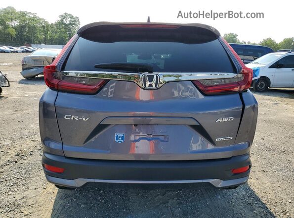 7FARW2H93NE035505 2022 HONDA CR-V Gray Widok z tyłu