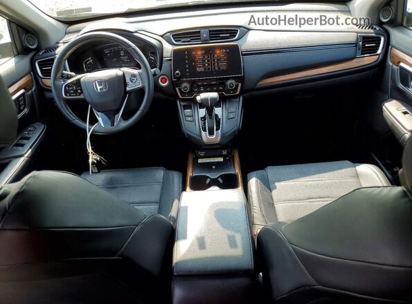 7FARW2H93NE035505 2022 HONDA CR-V Gray Widok deski rozdzielczej