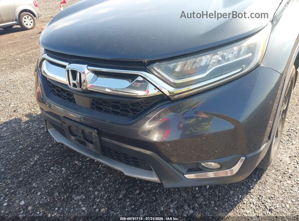7FARW2H94JE025446 2018 HONDA CR-V Gray Vista frontal