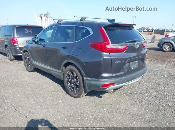 7FARW2H94JE025446 2018 HONDA CR-V Gray Trasero izquierdo
