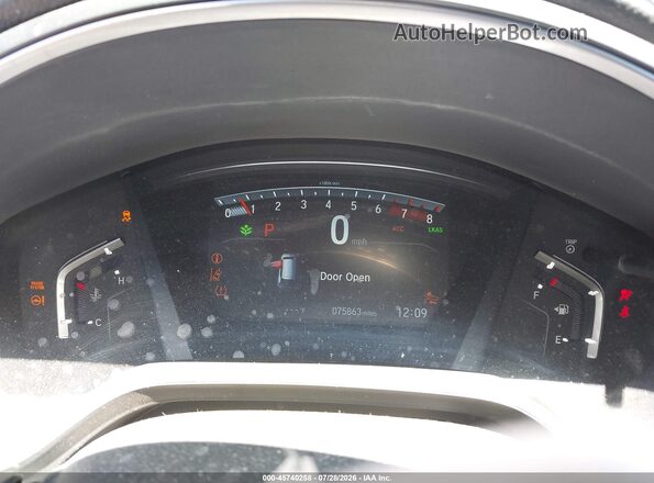 7FARW2H94JE043798 2018 HONDA CR-V Черный Вид задних сидений