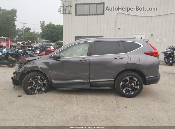 7FARW2H95JE077698 2018 HONDA CR-V Gray 