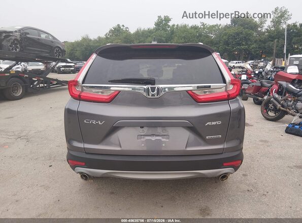 7FARW2H95JE077698 2018 HONDA CR-V Gray 