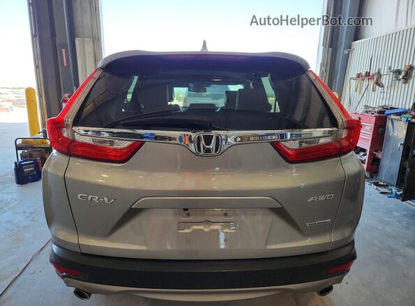 7FARW2H96JE098575 2018 HONDA CR-V Gray Հետևի տեսք
