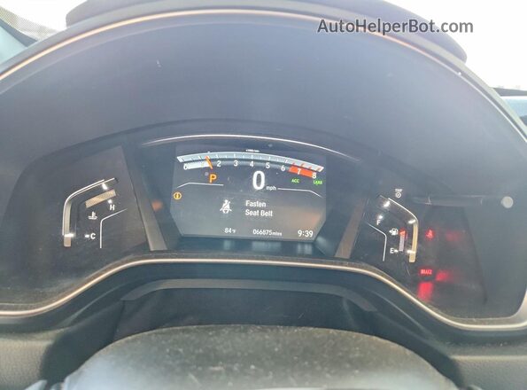 7FARW2H96JE098575 2018 HONDA CR-V Gray Սարքավորումների վահանակի տեսք