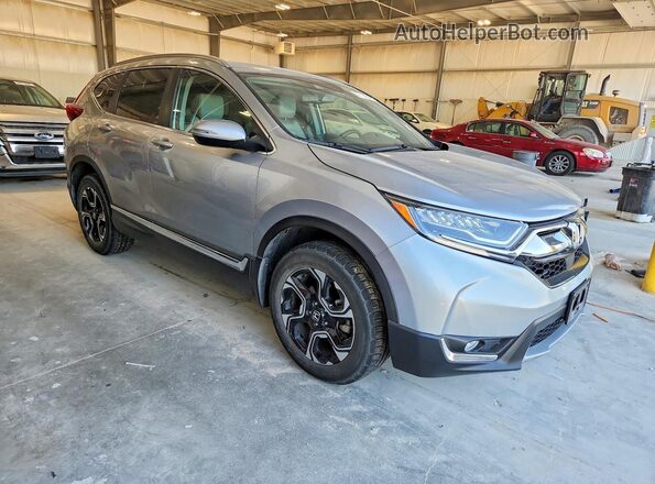 7FARW2H96JE098575 2018 HONDA CR-V Gray Առջևի աջ