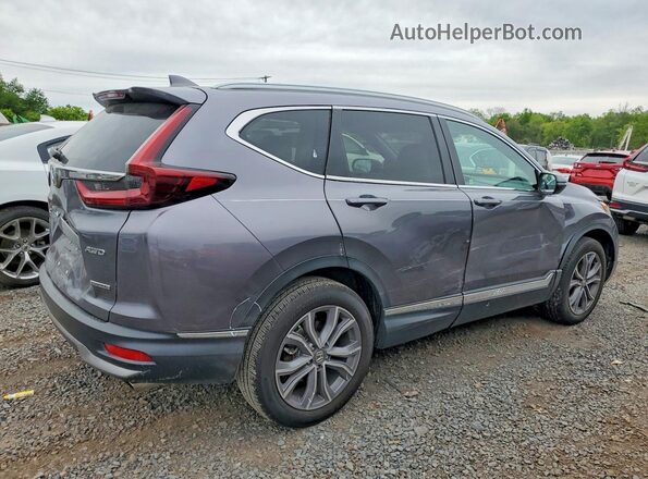 7FARW2H96NE035482 2022 HONDA CR-V Gray Trasero derecho