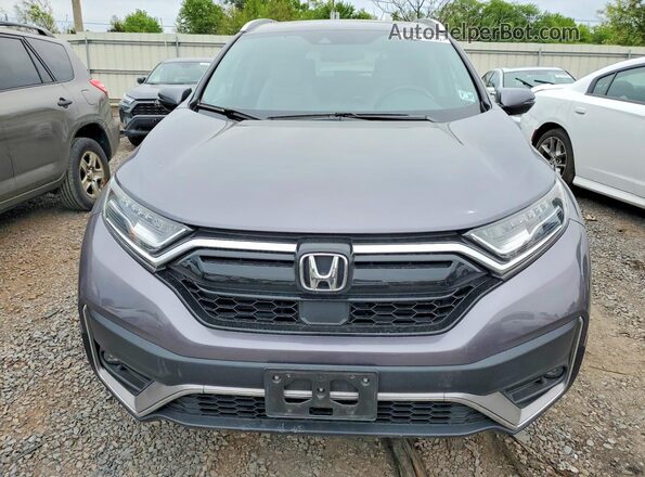 7FARW2H96NE035482 2022 HONDA CR-V Gray Vista frontal