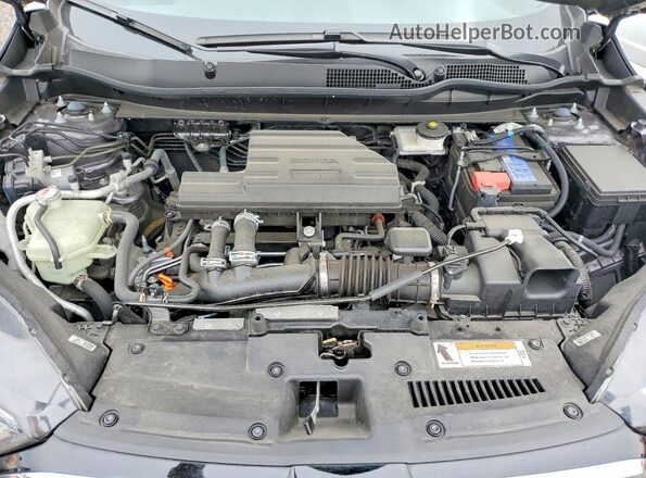 7FARW2H96NE035482 2022 HONDA CR-V Gray Vista del compartimento del motor