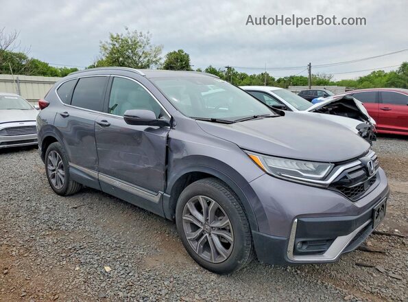 7FARW2H96NE035482 2022 HONDA CR-V Gray Delantero derecho