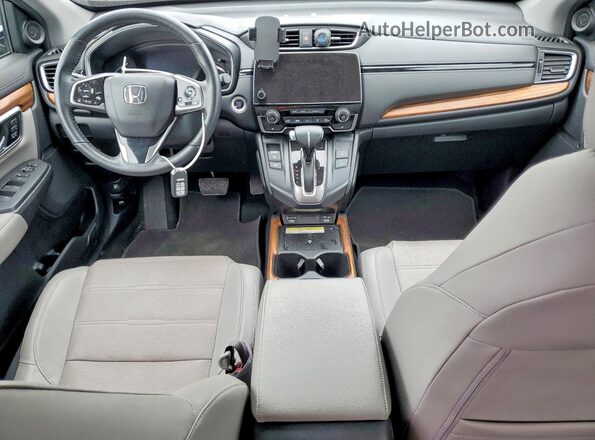 7FARW2H96NE035482 2022 HONDA CR-V Gray Vista del salpicadero