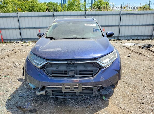 7FARW2H97KE008545 2019 HONDA CR-V Синий Вид спереди