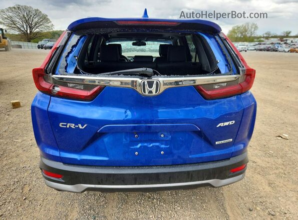 7FARW2H97NE025141 2022 HONDA CR-V Blue Rear view
