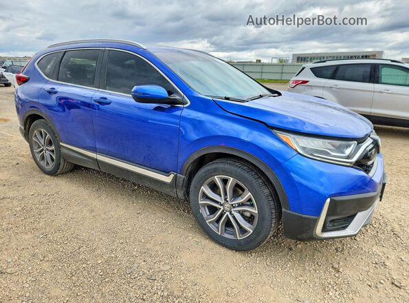 7FARW2H97NE025141 2022 HONDA CR-V Blue Front right