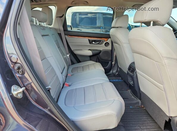 7FARW2H98JE084113 2018 HONDA CR-V Gray Вид задньої частини салону