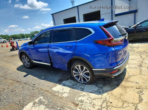 7FARW2H98ME033652 2021 HONDA CR-V Синий Задняя левая четверть