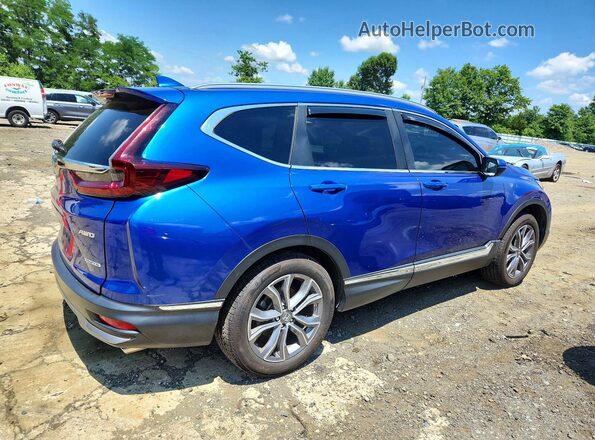 7FARW2H98ME033652 2021 HONDA CR-V Синий Задняя правая четверть