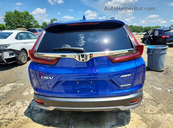 7FARW2H98ME033652 2021 HONDA CR-V Синий Вид сзади