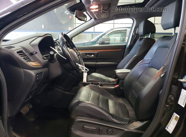 7FARW2H9XJE062582 2018 HONDA CR-V Black Սալոնի դիմացի տեսք