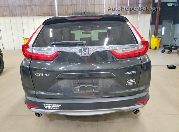 7FARW2H9XJE062582 2018 HONDA CR-V Black Հետևի տեսք