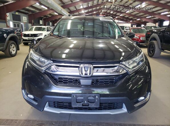 7FARW2H9XJE062582 2018 HONDA CR-V Black Դիմացի տեսք