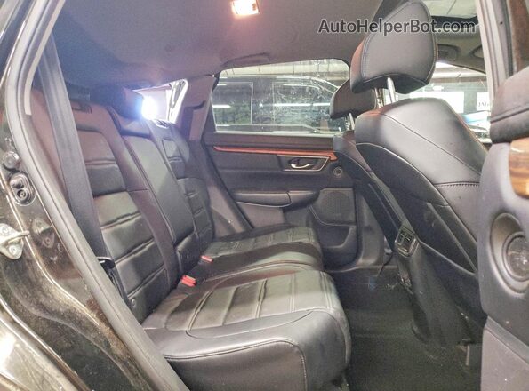 7FARW2H9XJE062582 2018 HONDA CR-V Black Սալոնի հետևի տեսք